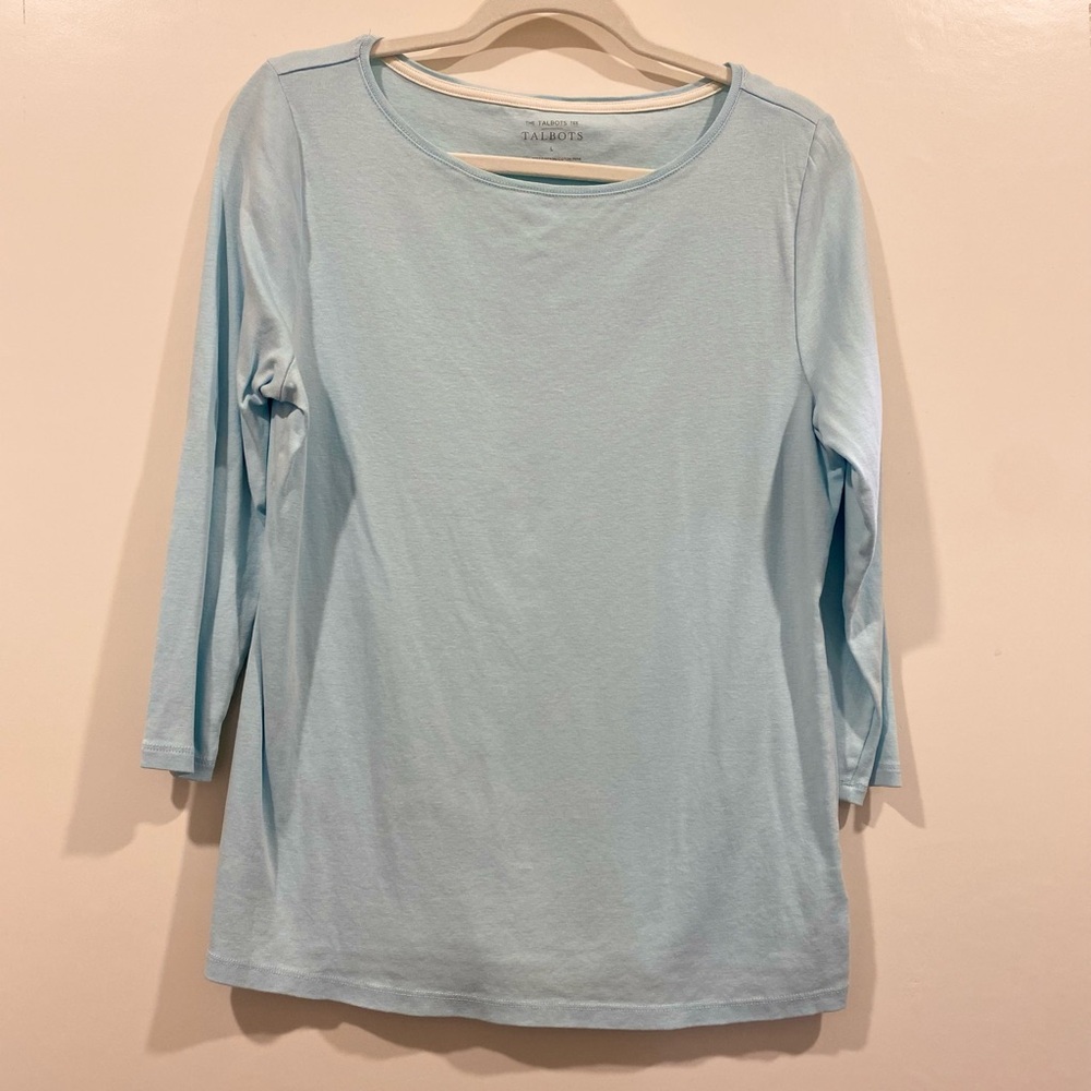 Mint colored Talbot tee size large